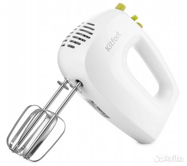 Миксер Kitfort кт-3071-2 бело-салатовый