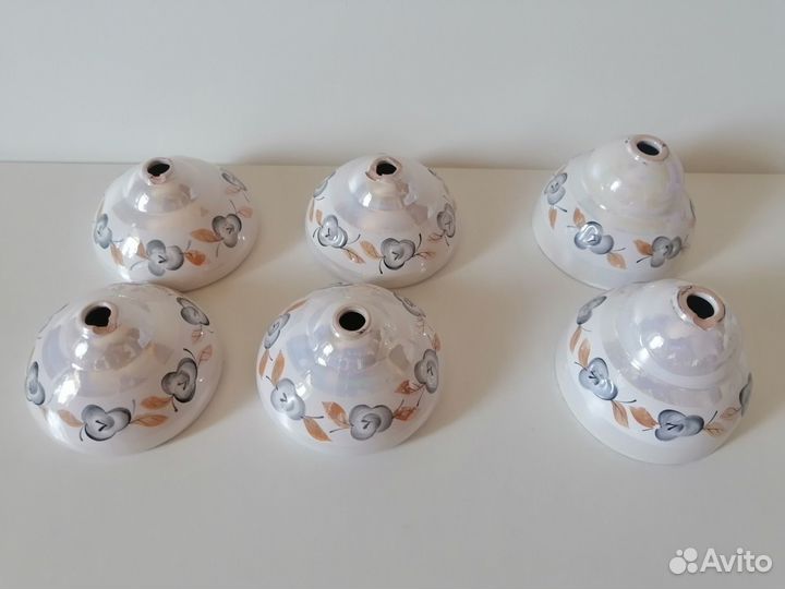 Фарфоровые части люстры