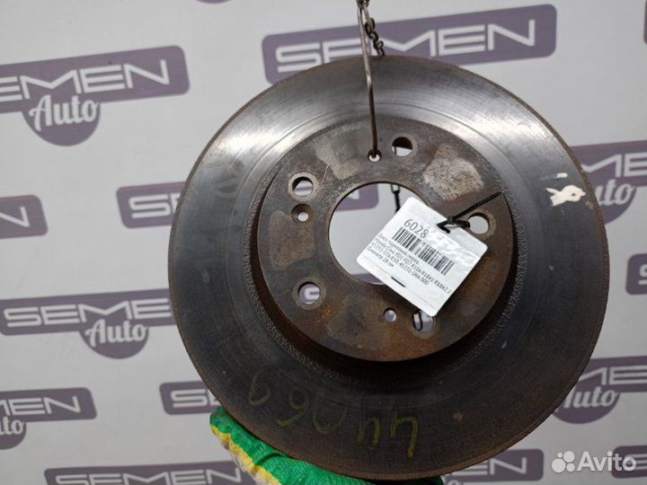 Диск тормозной передний Honda Civic FD1 FD7 R18A