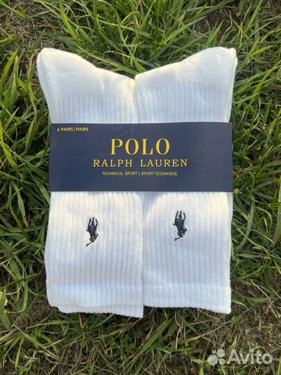Носки Polo Ralph Lauren 6 пар
