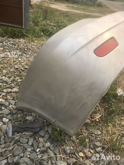 Задний бампер priora хэтчбек