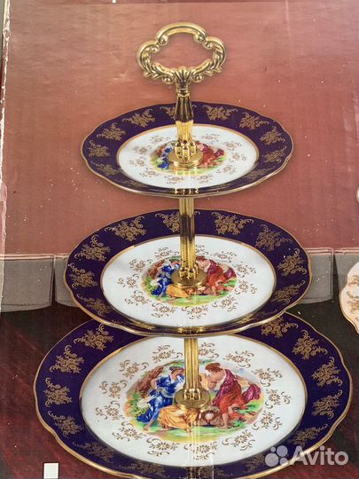 Тарелка мадонна cobalt