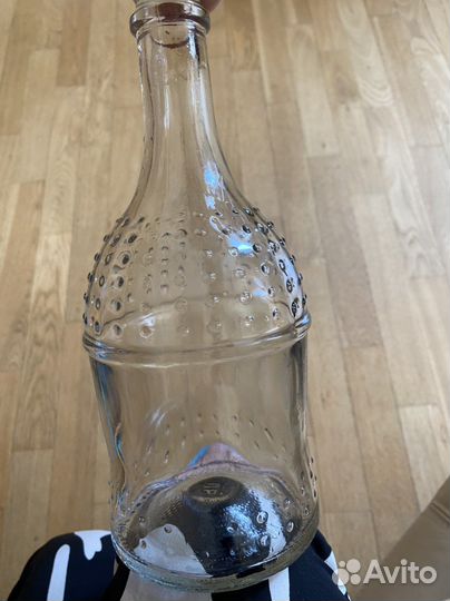 Бутылка стеклянная