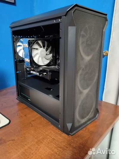 Игровой пк, win 10 pro. I3 10100f, 1660 super