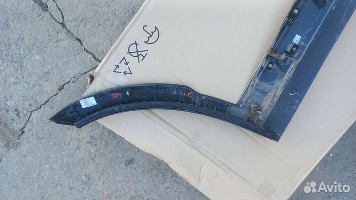 Расширитель задний левый hyundai полисат
