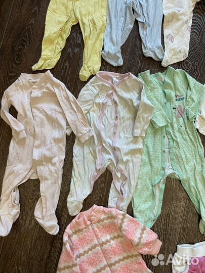 Пакет одежды на девочку 6-12 месяцев