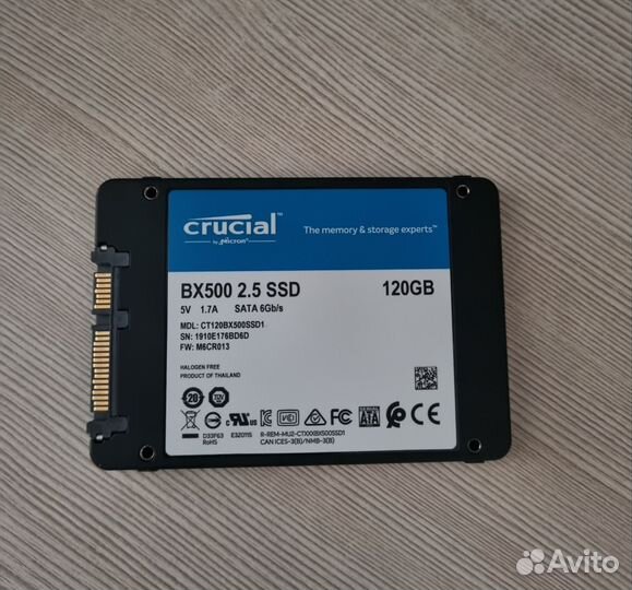 SSD диск на 120 gb