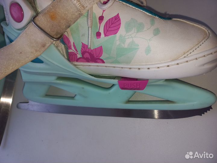 Коньки раздвижые ледовые Nordway 31-36