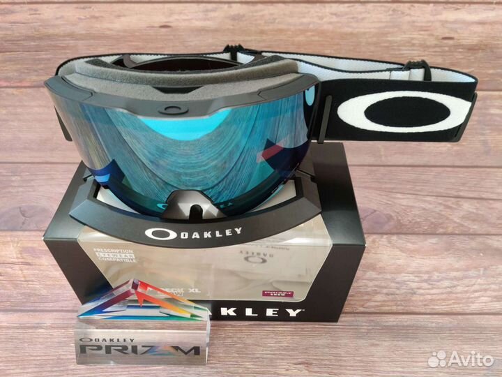 Сноуборд маска Oakley Fall Line L Prizm Sapphire