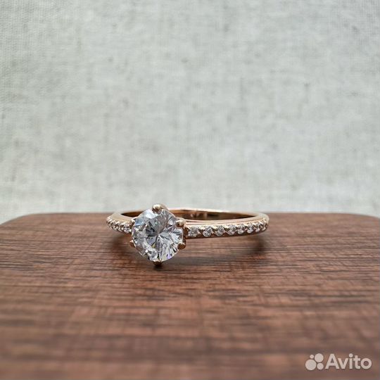 Кольцо с фианитами. Размер 16, №Z523910N1