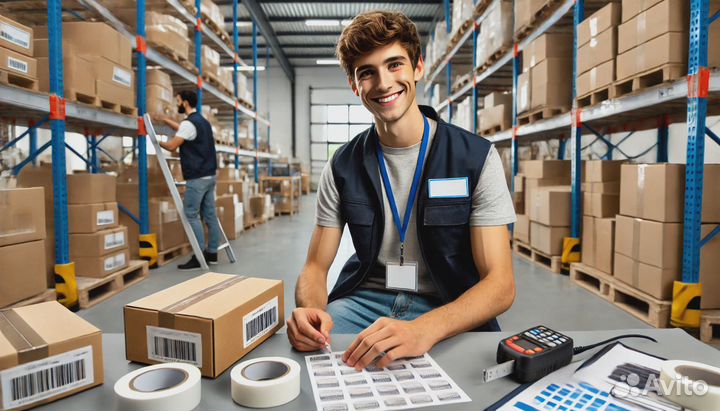 Стикеровщик/Упаковщик (график 5/2)