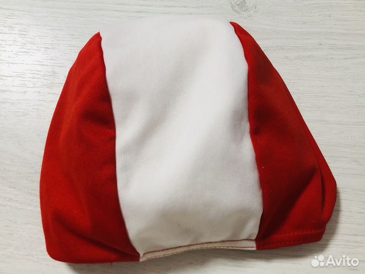 Шапочка для плавания взрослая тканевая