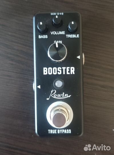 Гитарная педаль booster, гитарный бустер