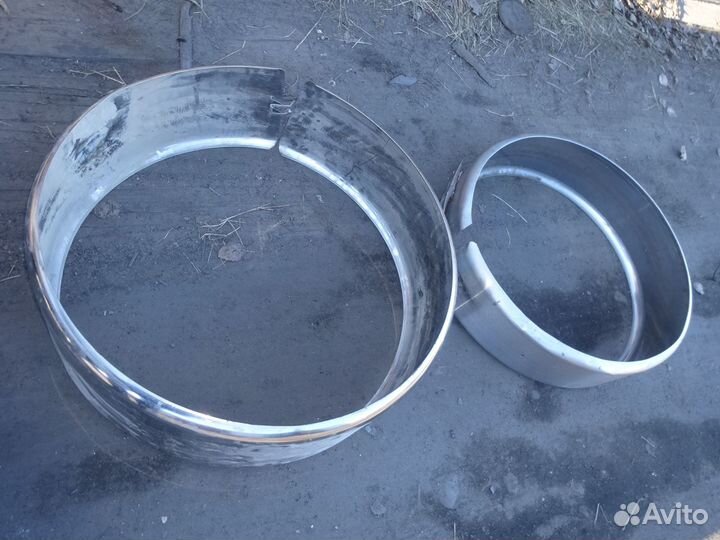 Чехол на запаску хром 15-18 радиус размер 78 на 24