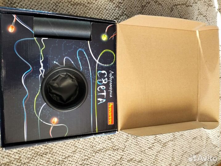 Набор для опытов Лаборатория света Науки от Буки