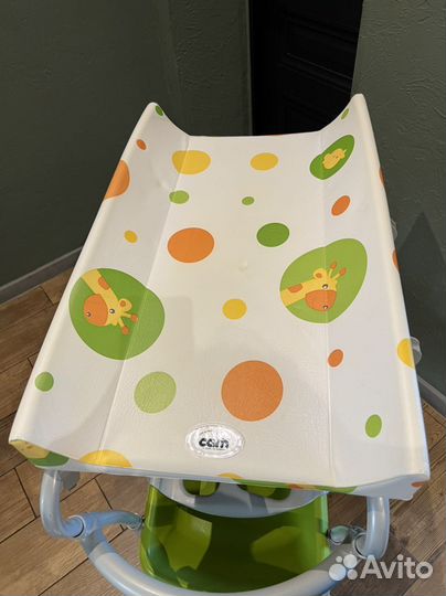 Пеленальный столик с ванночкой cam