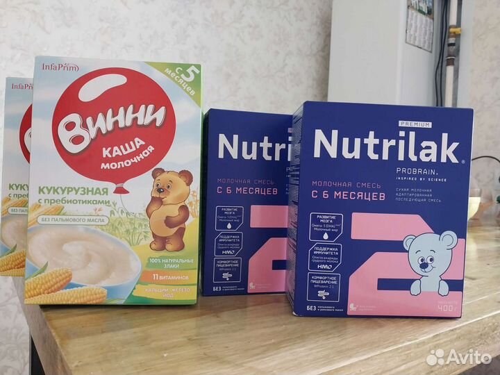 Детские каши и смеси