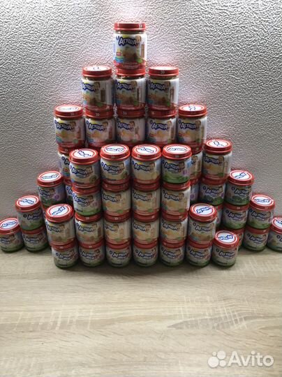 Пюре детское Агуша овощи, мясо