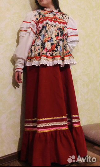 Русский народный костюм для девочек