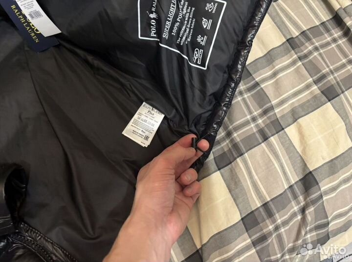 Пуховик polo ralph lauren новый