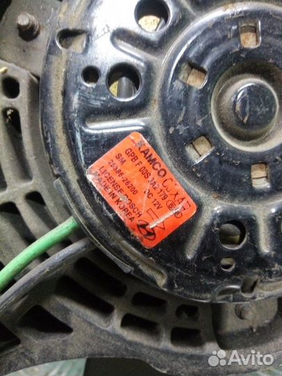 Диффузор вентилятор охлаждения Hyundai Santa Fe