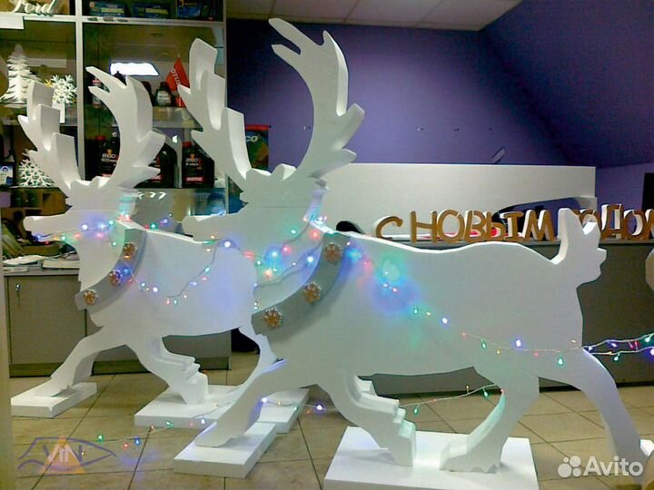 Снежинки, новогодний декор