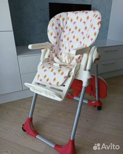 Стульчик для кормления chicco polly