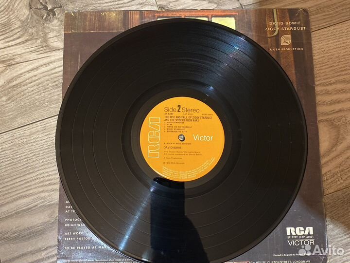 David Bowie Ziggy Stardust lp 1st pr UK