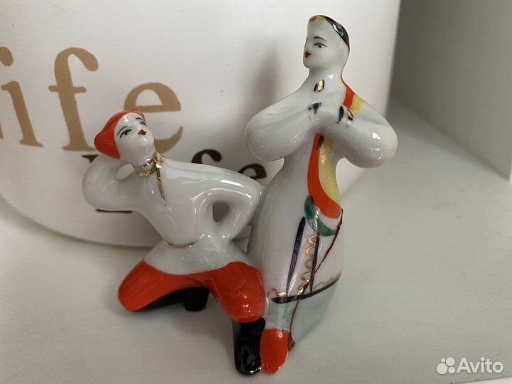 Статуэтка фарфор СССР гопак