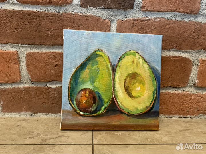 Картина маслом Авокадо