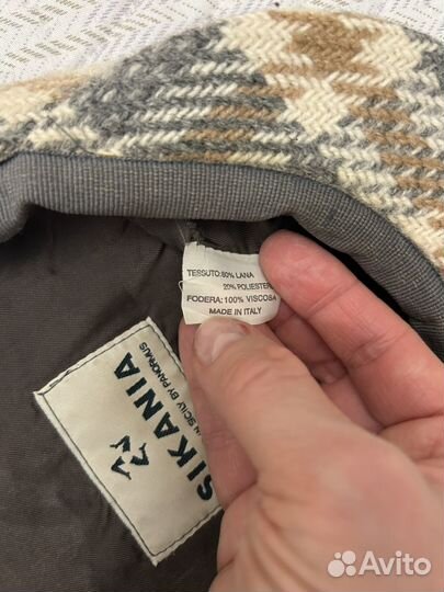 Кепка мужская шерсть италия