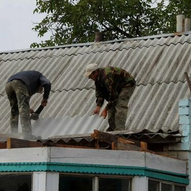 Ремонт кровли.Замена кровли