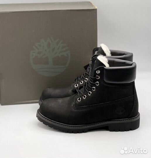 Теплые Timberland с мехом