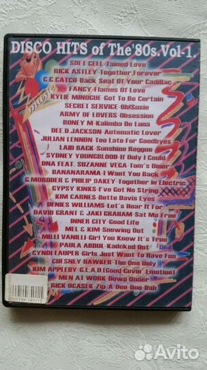 DVD с муз. клипами 9 шт цена за все