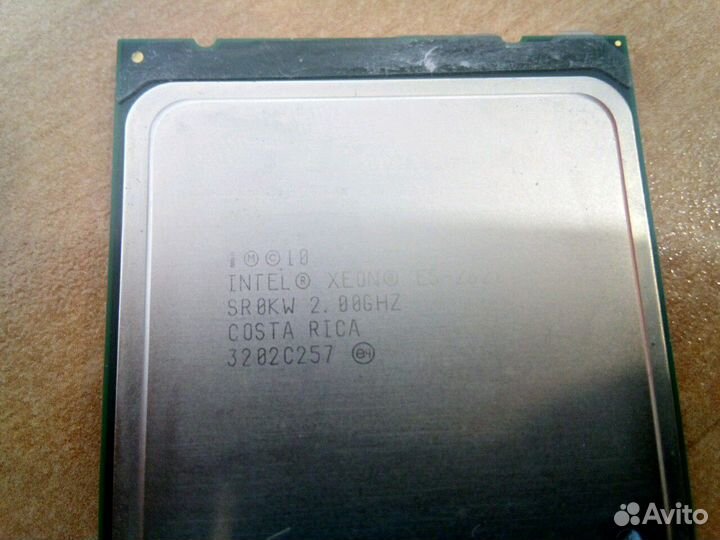 Процессор Xeon E5-2620 6 ядер