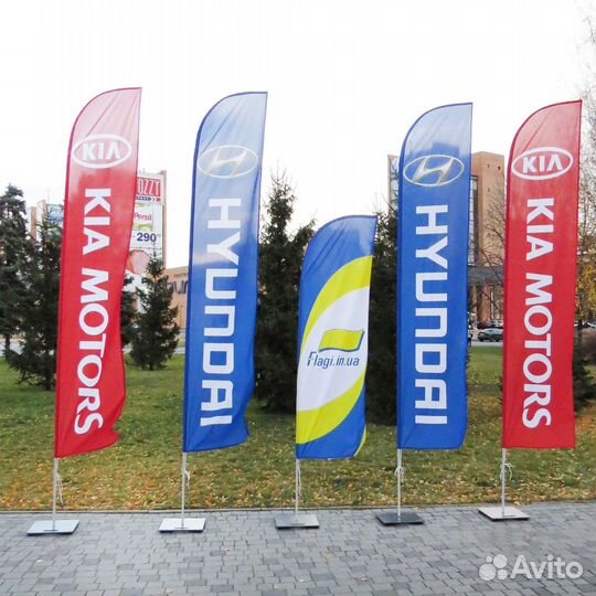 Флагшток Виндер Парус/ Флаг Парус