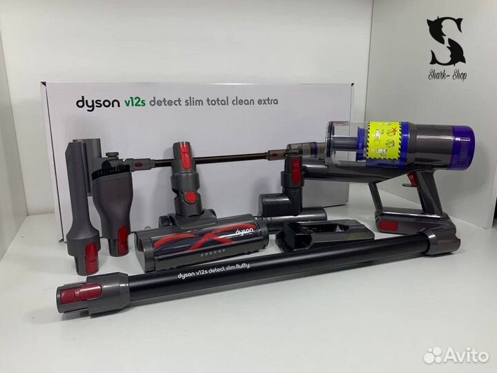 Пылесос dyson v12 detect slim