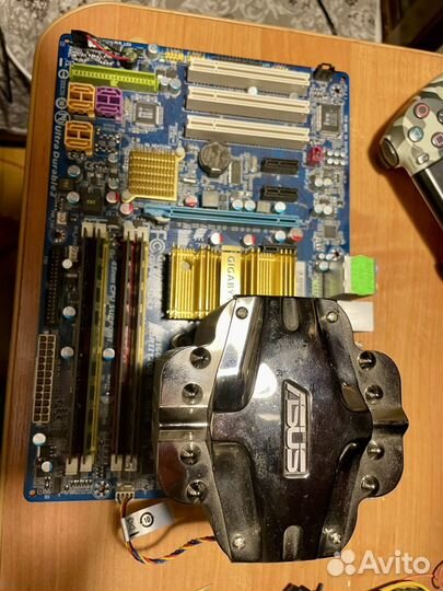 Комплект Xeon e5460, gigabyte ga-p35-ds3, 8 gb