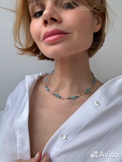 Чокер из бисера