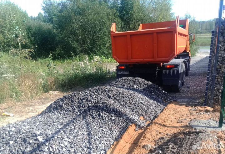 Щебень гранитный