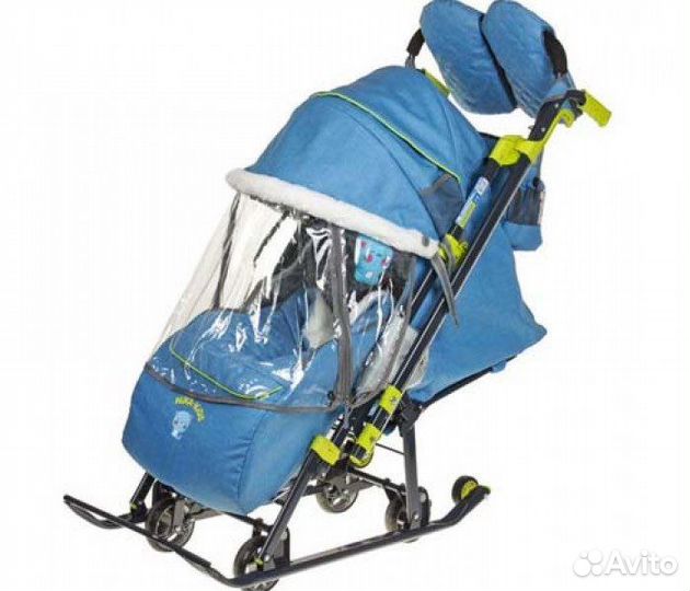 Детские санки на колесах