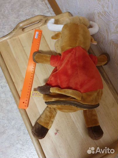 Мягкая детская игрушка Бык