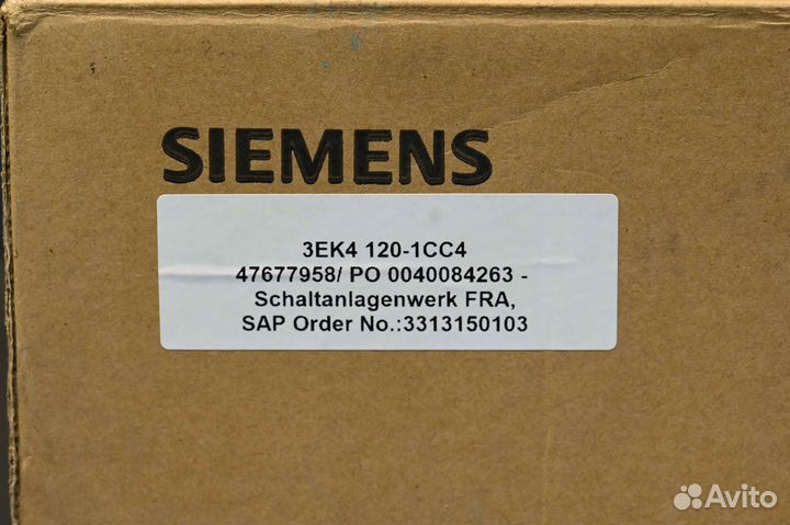 Siemens 3EK4120-1CC4 Ограничитель, новый, 6 шт