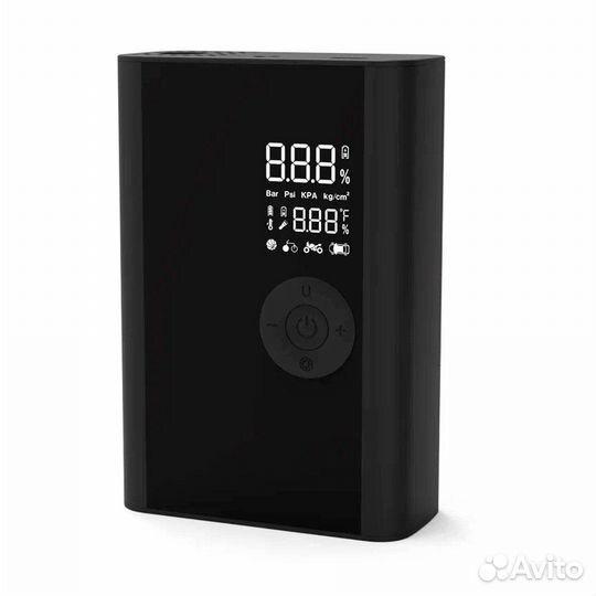 Электронасос AVA-AIR-003, 150 PSI, 4000 мАч Black