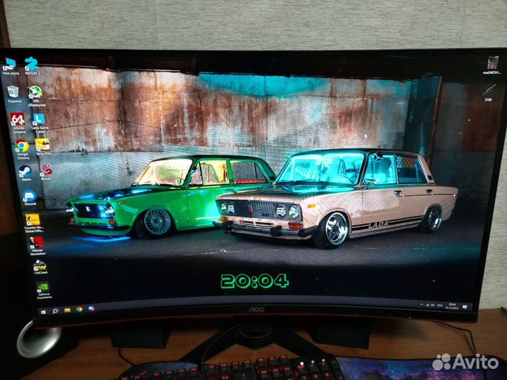 Монитор 144 гц AOC 32 дюйма