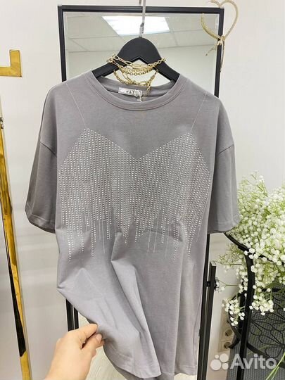 Футболка женская оверсайз