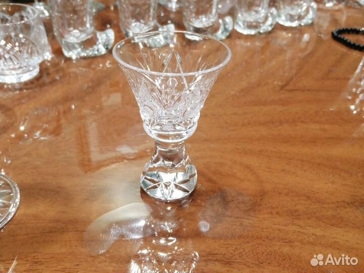 Хрусталь СССР посуда и ложки для соуса