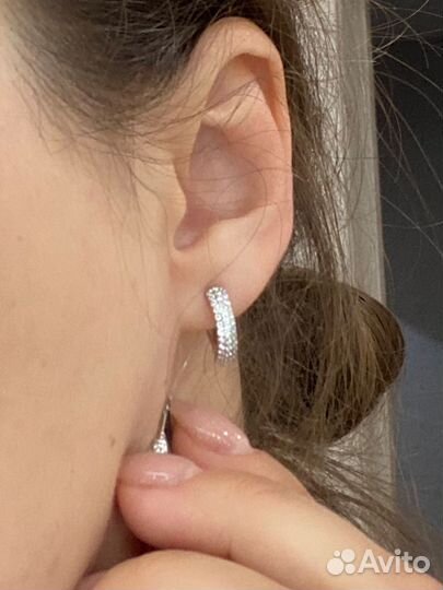 Новые серебрянные серьги