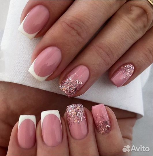 Наращивание, покрытие ногтей