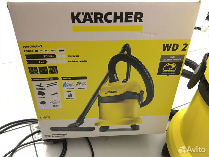 Пылесос Karcher WD 2